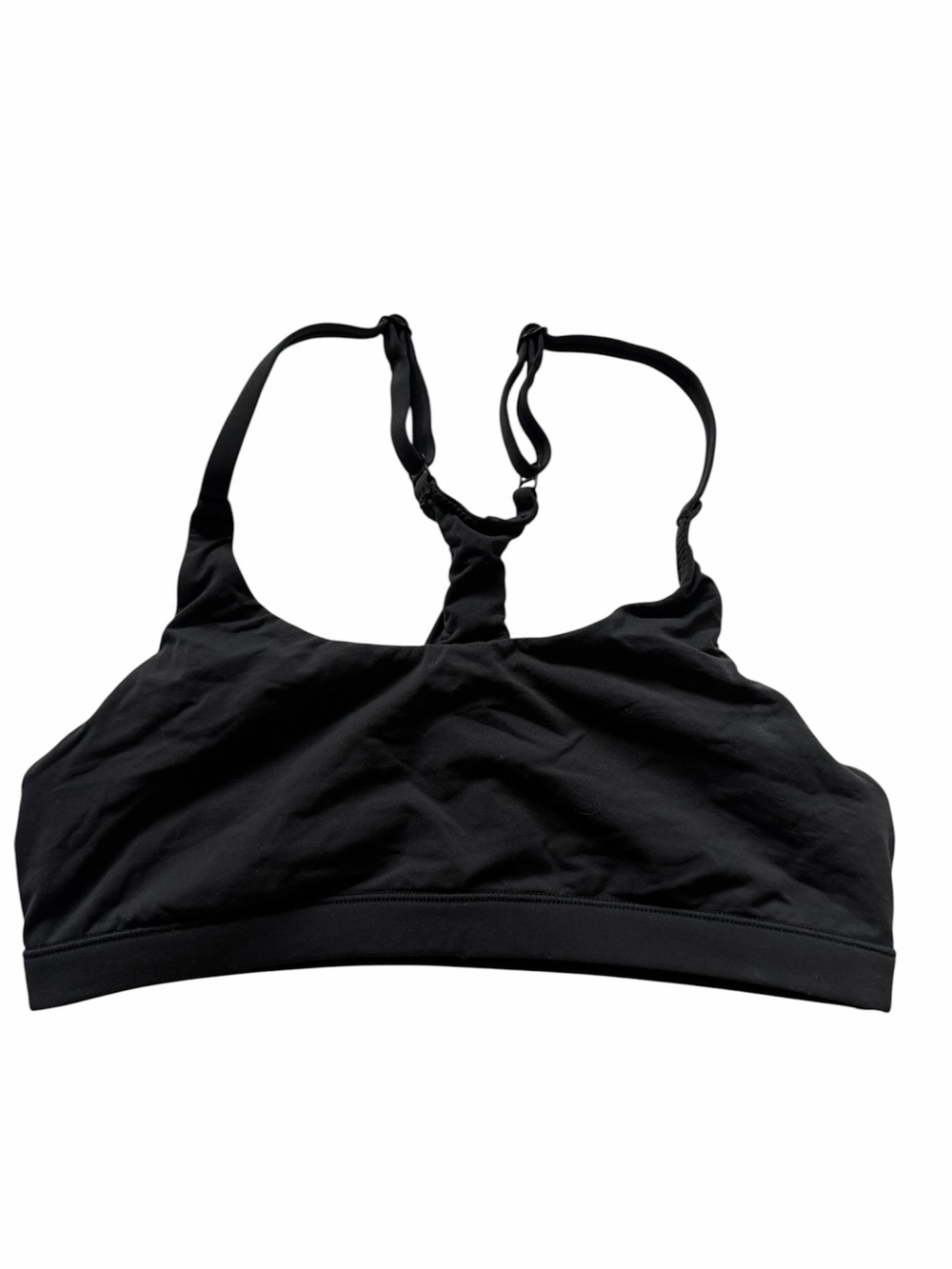 Skims Black Racerback Bralette